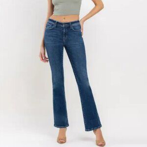Mid Rise Bootcut Jeans